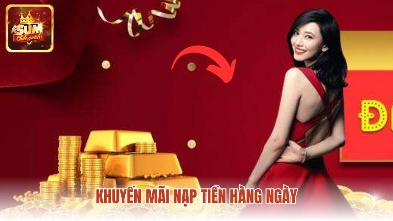Chương trình khuyến mãi nạp tiền hàng ngày hấp dẫn
