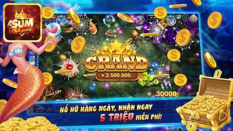 Ưu điểm nổi bật của game Vương Quốc Tiên Cá Sumclub
